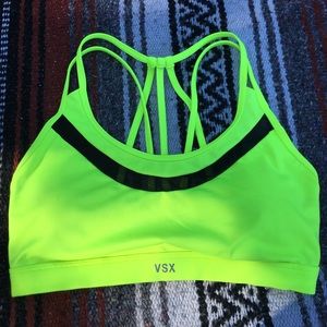 Victoria Secret Pink strappy sports bra